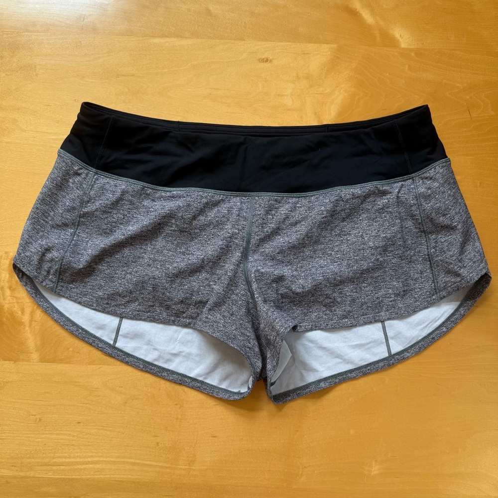 Lululemon Women’s Heather Grey Athletic Shorts